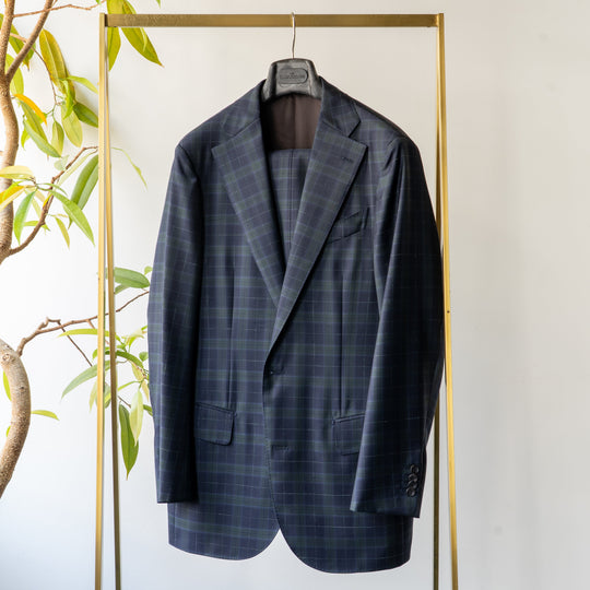 DORMEUIL「AMADEUS 365」チェックジャケット
