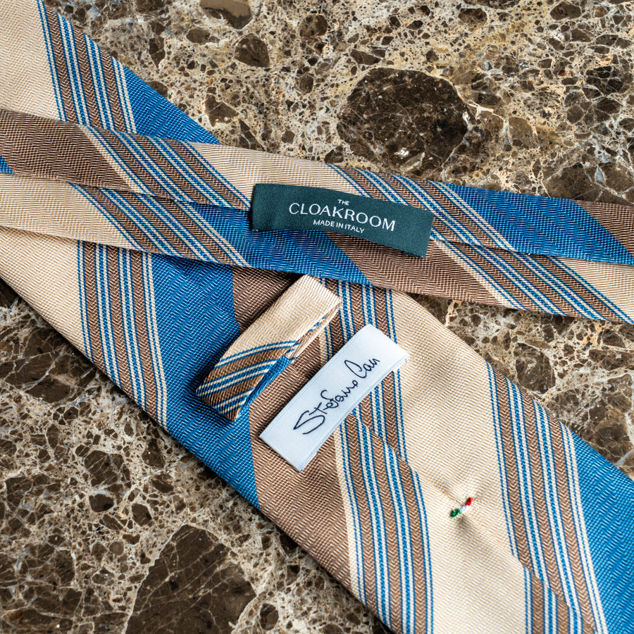 Stefano Cau Stripe Tie