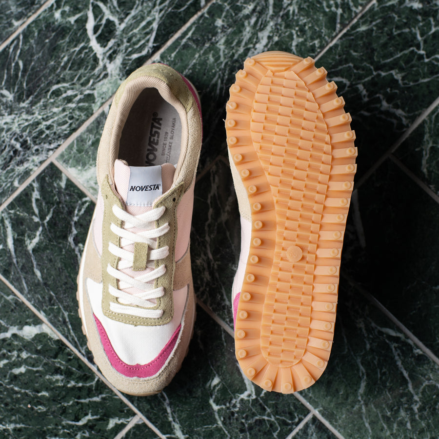 NOVESTA MARATHON TRAIL PINK ROUGE/KHAKI – THE CLOAKROOM