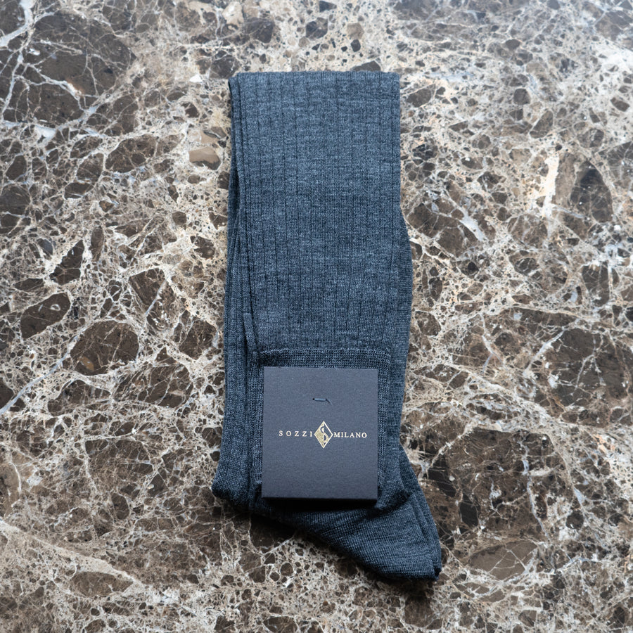 SOZZI Milano Long Socks Grey