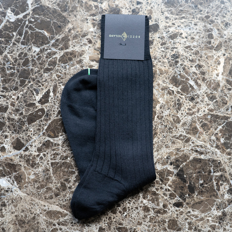 SOZZI Milano Short Socks Black